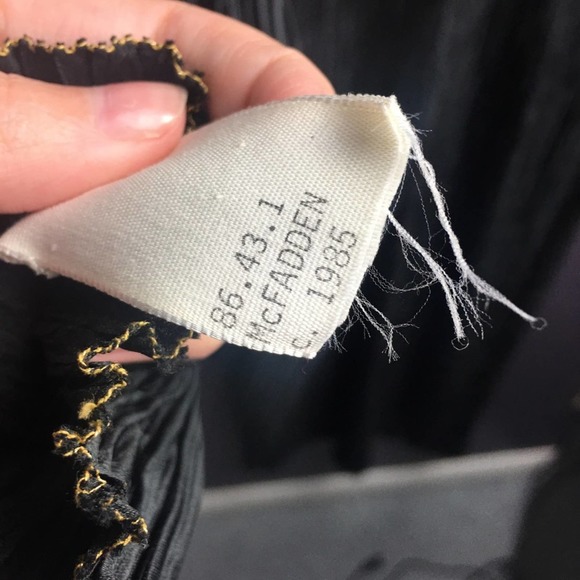 Vintage Mary McFadden Couture Evening Gown - Picture 5 of 15
